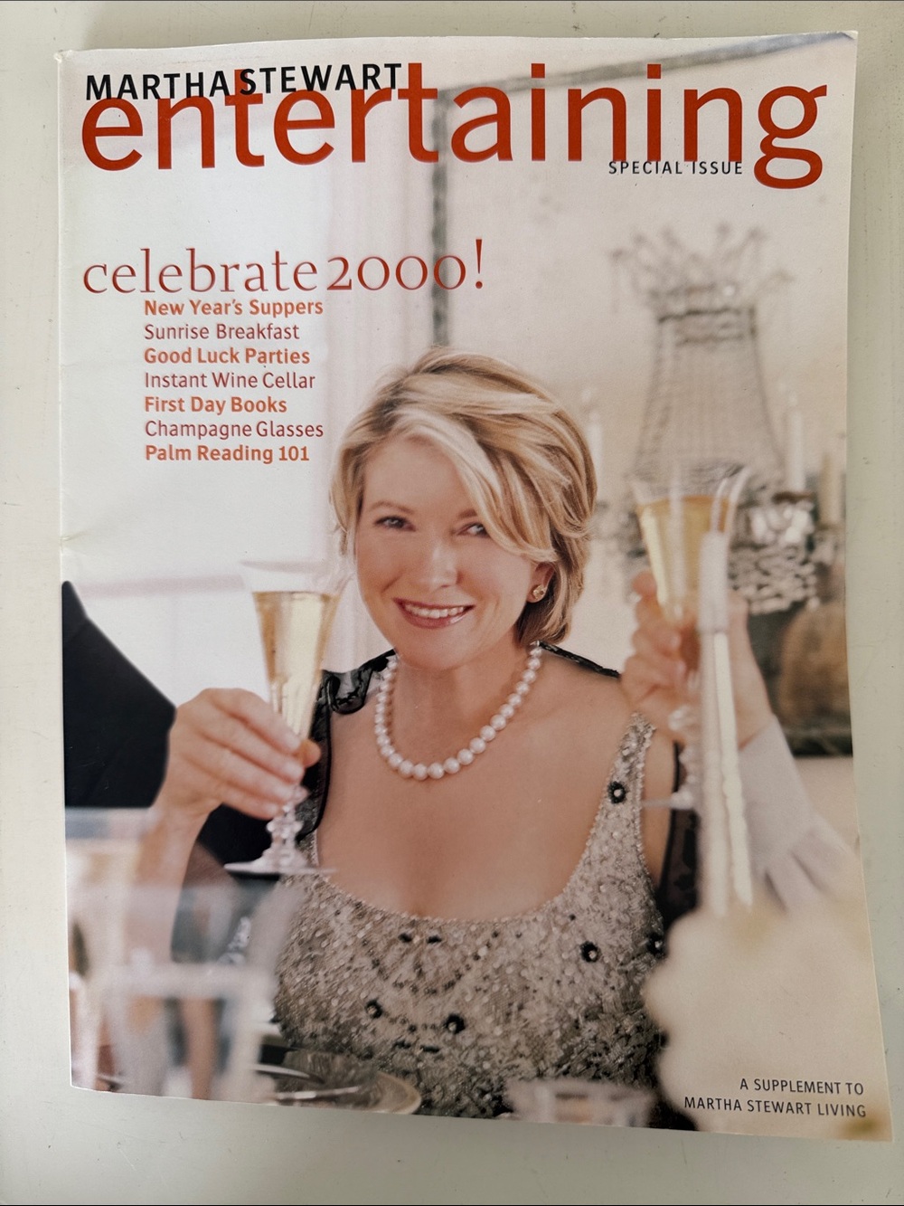 Martha Stewart Celebrate 2000 Entertaining Special Issue Magazine
